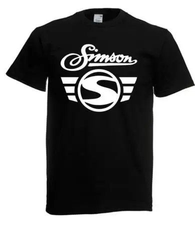 Herren T-Shirt  Simson Logo + Schrift I DDR I Sprüche I Fun I Lustig bis 3XL