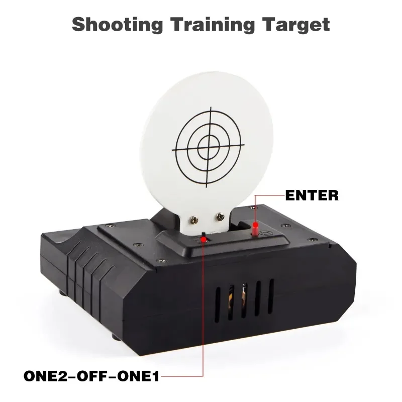 

2026 Лазерная индукционная мишень CS, спортивные тренировки, игровая игрушка в помещении со звуком, электрическое автоматическое сброс, страйкбольное уличное лазерное устройство