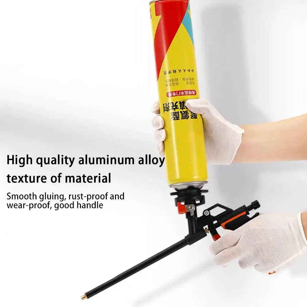 Beautiful Seam Glue Gun With Switch Valve Spray Gun Foaming Agent No-clean Spray Gun Foam Polyurethane Glue Gun