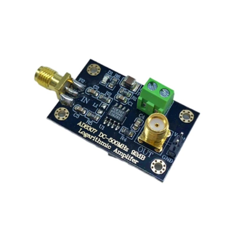 

AD8307 RF Power Detector Module for Audio Amplification DC5V 500MHz Power RF Log Amplifier Board 448F