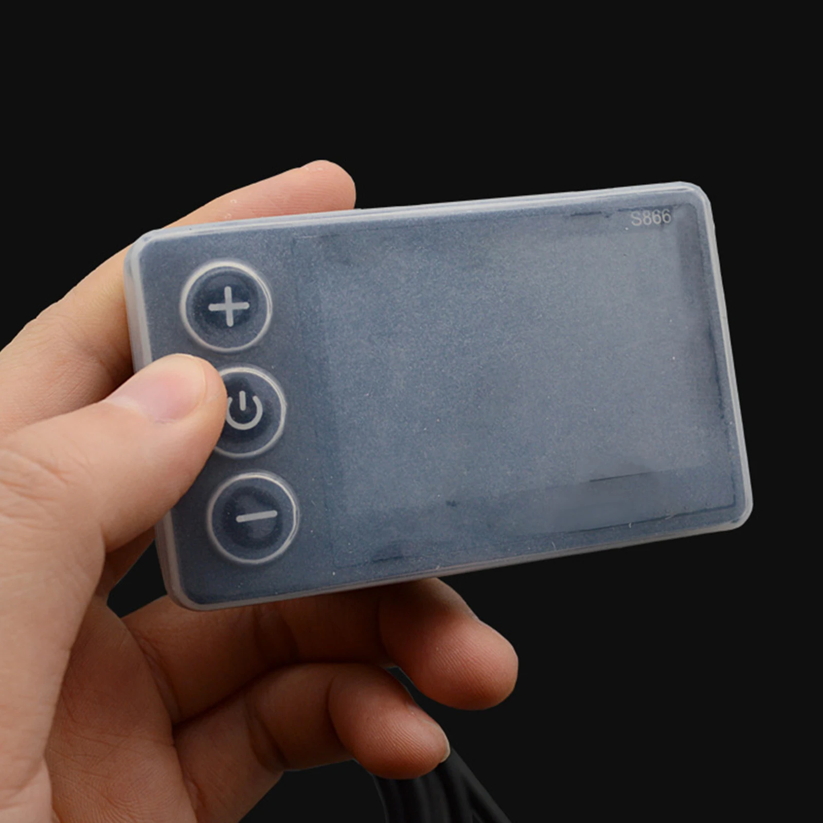 S866 Electric Bicycle Instrument Protective Cover Scratch-Resist Bike Computer Silicone Protect Sleeve Speedometer Monitor Case