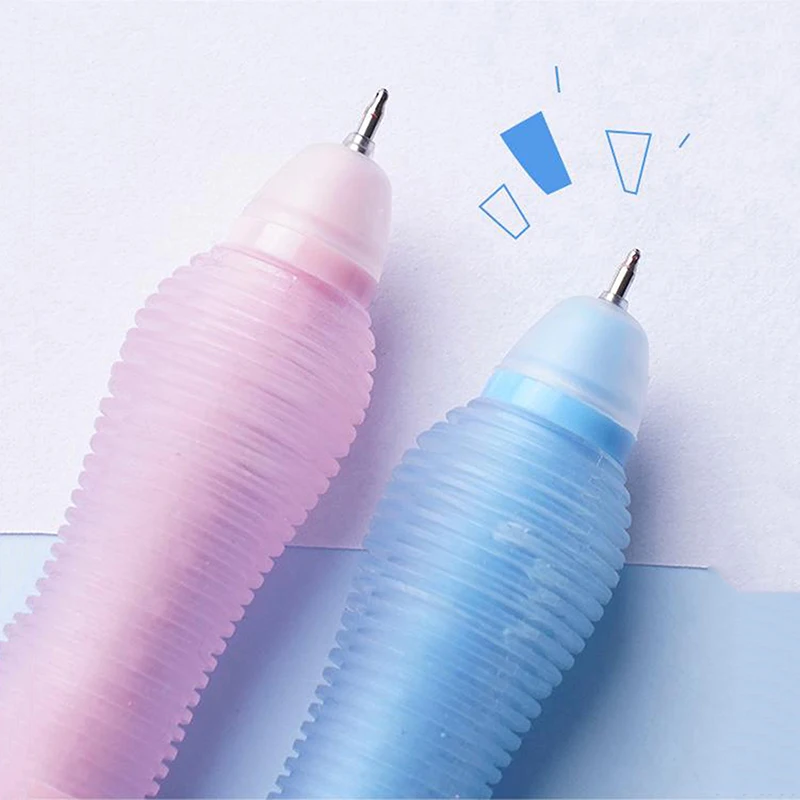 4 Stuks Creatieve Uitwisbare Gel Pen Set Mode Gladde Schrijven Balpen Sneldrogende Pen Esthetische Briefpapier Schoolbenodigdheden