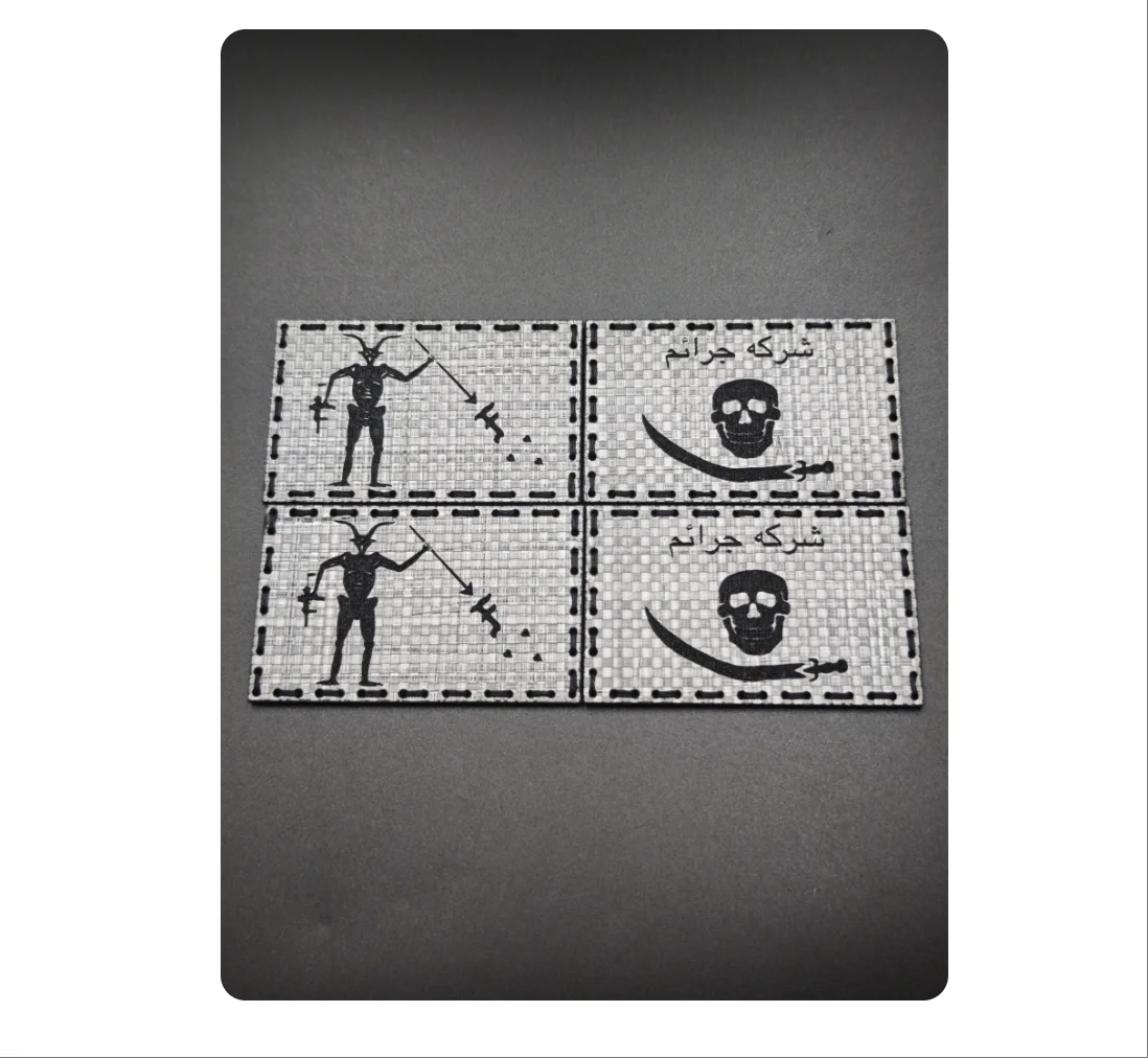 Tegris board Velcro T board seal Velcro FOG morale seal Wolf Cc criminal group tactical internet celebrity
