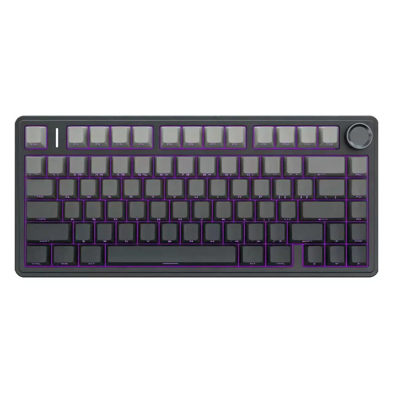 AULA F75 HE 75% Mechanical Keyboard Hall Effect Tri-mode 2.4G Bluetooth 5.3 Wired Hot Swap RGB 4000mAh Gaming 8K Polling Rate image 3