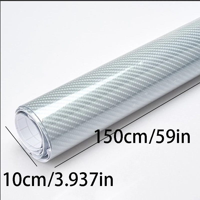 Autocollants de moulage intérieur de voiture en fibre de carbone 6D |   Remplisseur d'écart en cuir PU et bande de garniture tressée DIY |   Autocollant auto-adhésif universel