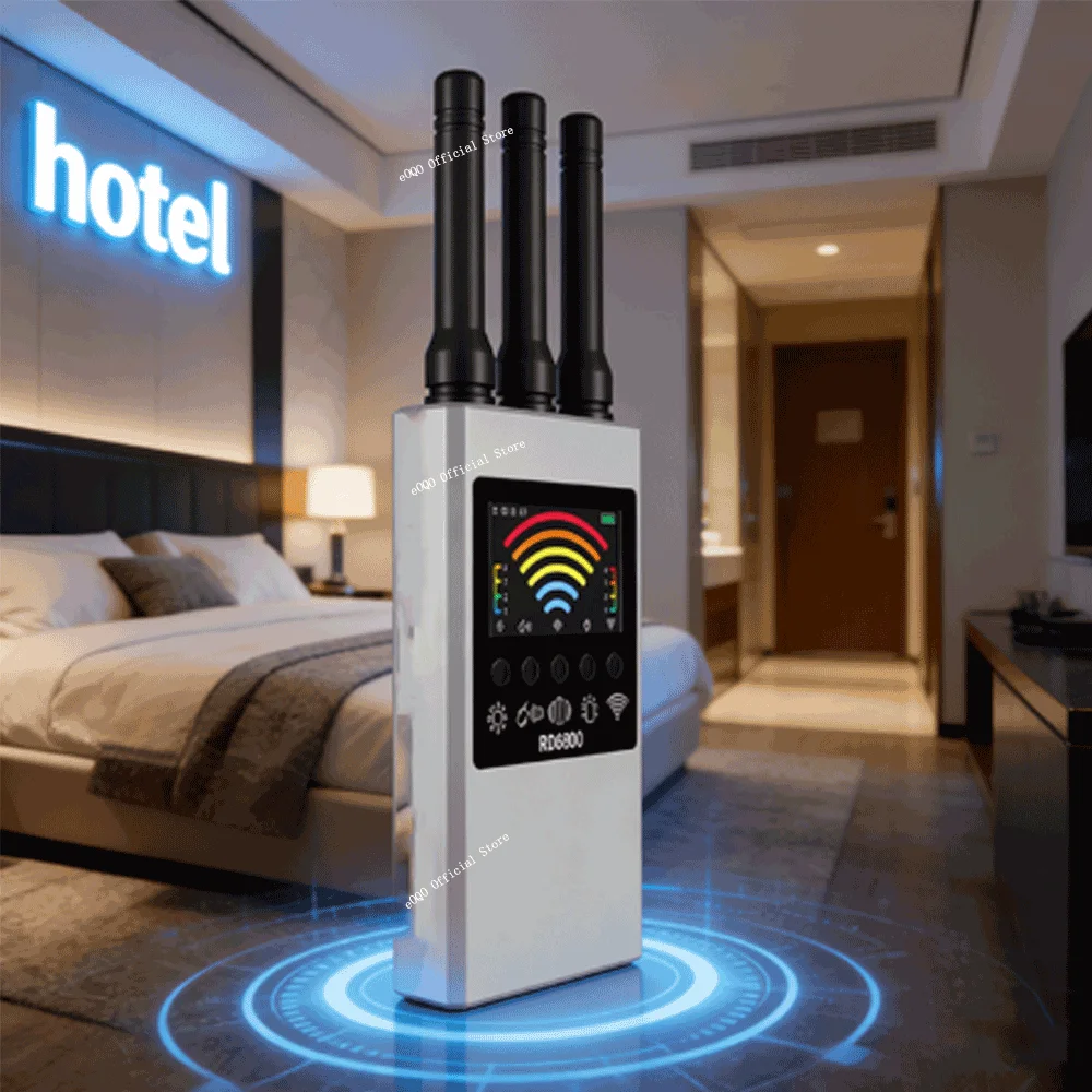 

Детектор жучков, детектор радиосигналов, антитрекинговый, мощный магнитный детектор для обнаружения беспроводных аудиожучков, GPS-камер и устройств слежения