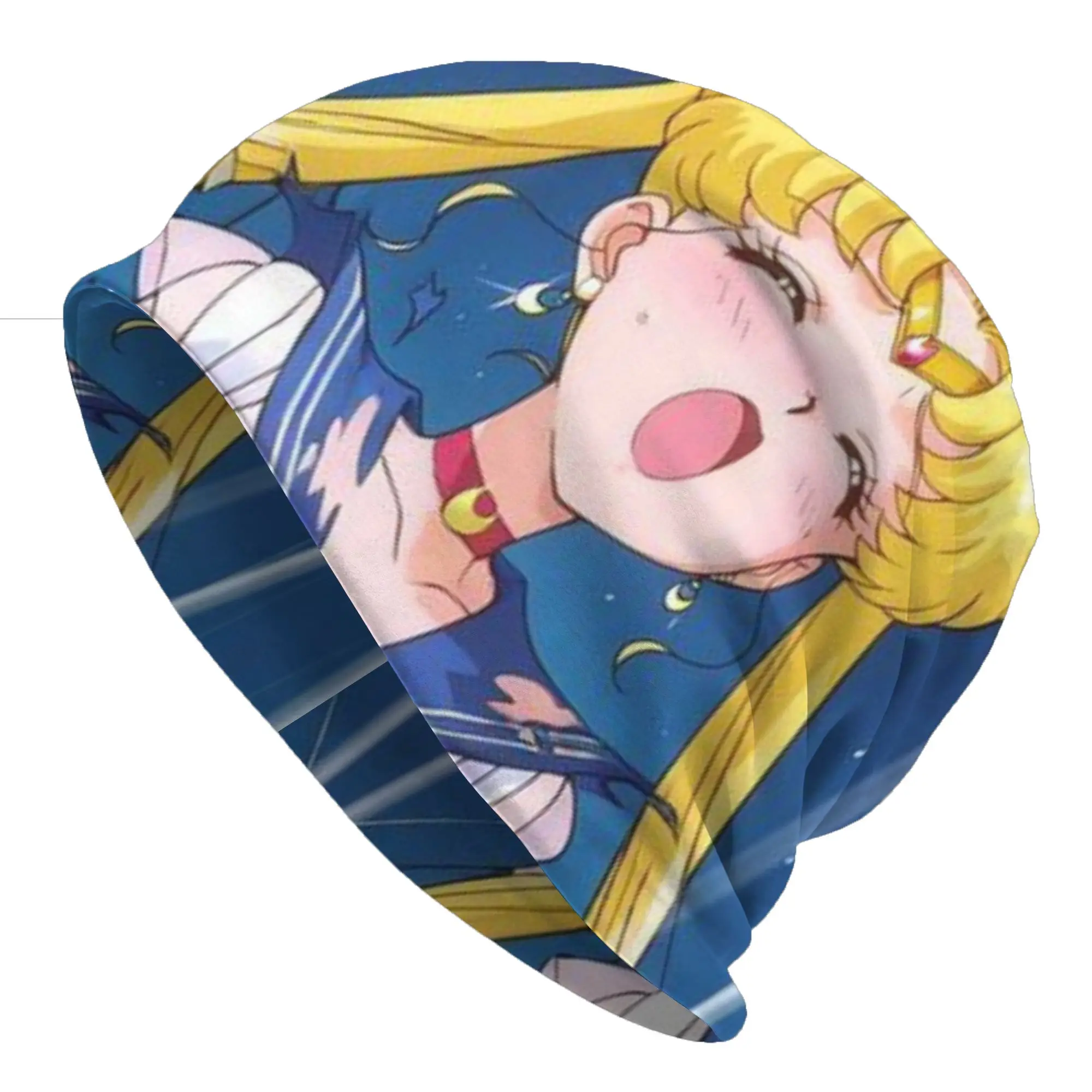 Usagi Tsukino (3) Autumn Spring Caps For Men Women Sailor Moon Ski Caps Soft Bonnet Hats Skullies & Beanies Hat
