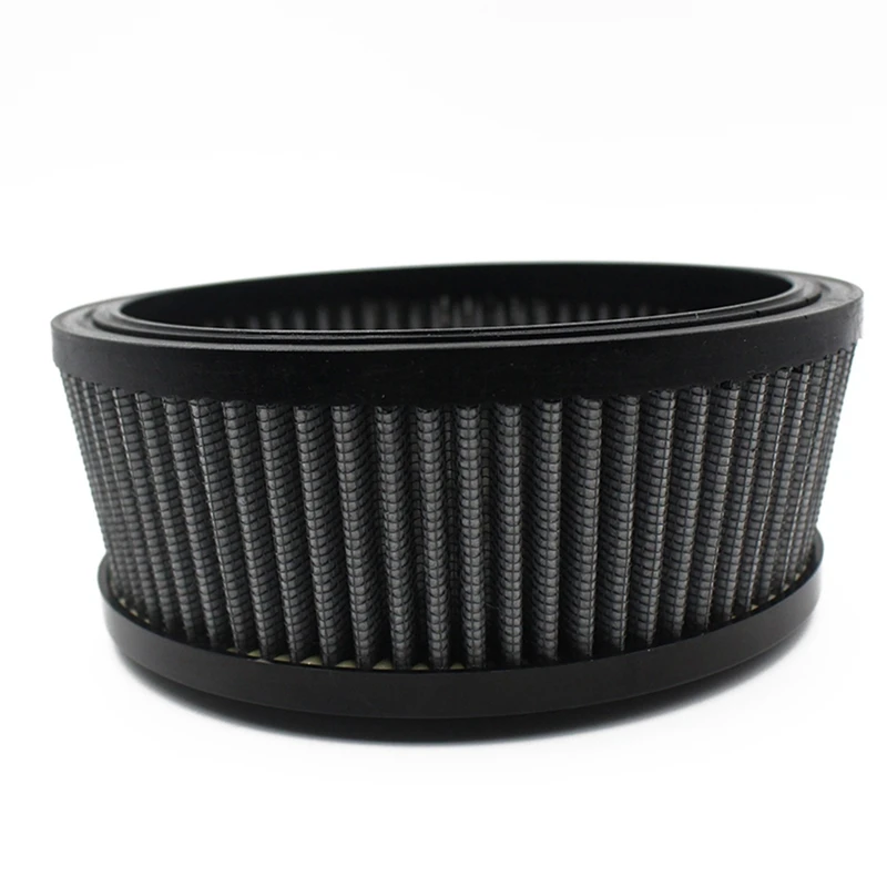 0206-0091 Motorcycle Air Cleaner Intake Filter For Design Venturi Motorcycle Replacement Accessories Gray