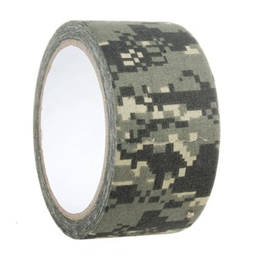 1pcs Camouflage Invisible Tape Hunting Camouflage Tape Outdoor Blind Wrap For Weapons Scopes Camping Auxiliary Tool