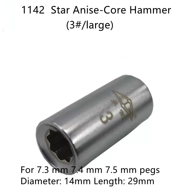 High quality 1140 1140A Octagon--core Hammer Tip