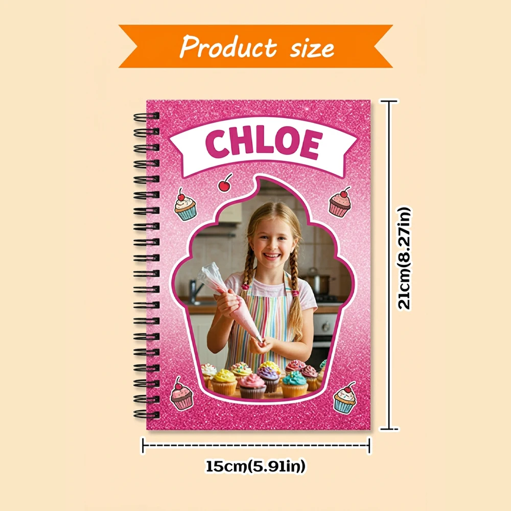 Personalised Custom Notebook,Custom Image & Name Design,Note Taking,Holiday Gift,Daily Planning,Homework Recording,Class Notes