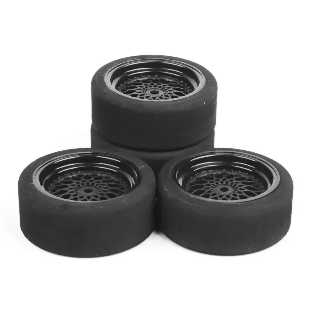 4 pcs/2 pcs wltoys 144001 124019 124017 A959 onderdelen op road foam banden 62 MM wiel fit 12 MM hex voor 1/16 1/14 1/12 RC auto's