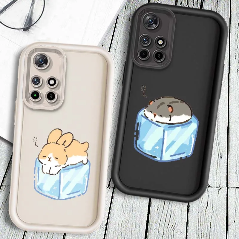 Cute Cartoon Simple Design Cover For Xiaomi Poco M7 M6 M5 M4 M3 X7 F6 F5 F4 Pro Plus  GT 5G Eye Ladder Phone Case