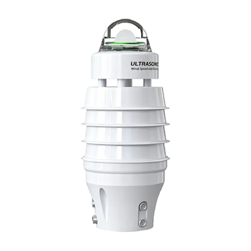 2026 Temperature Humidity Pressure Wind Speed Direction Pyranometer All in One Ultrasonic Weather Station Sensor