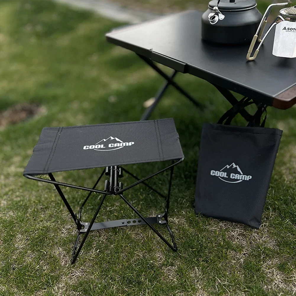 

Portable Outdoor Folding Stool Oxford Cloth Camping Stool Hold Up To 100KG Portable Outdoor Mini Stool for Hiking Fishing BBQ