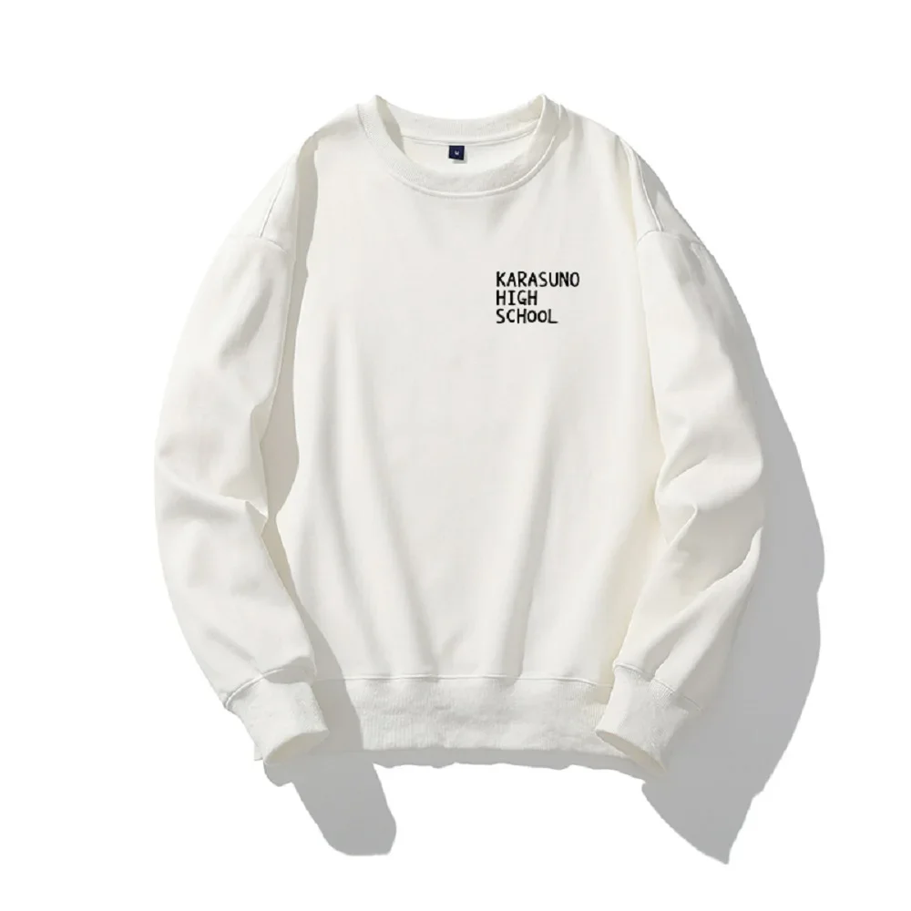 

Аниме Cos karasuno Shoyo Hinata kageyama tobio костюмы для косплея хлопковая повседневная толстовка с круглым вырезом