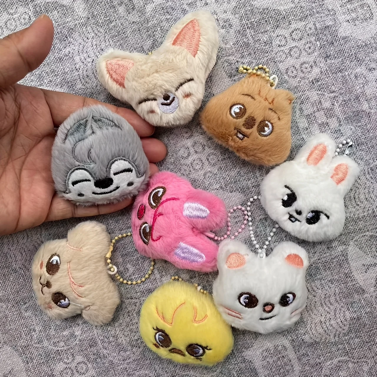 1/8pcs Phone Charms Cute Animal Designs for KPOP Fans Collect Gift Cute Decorations Highquality Material Phone Decor Anime