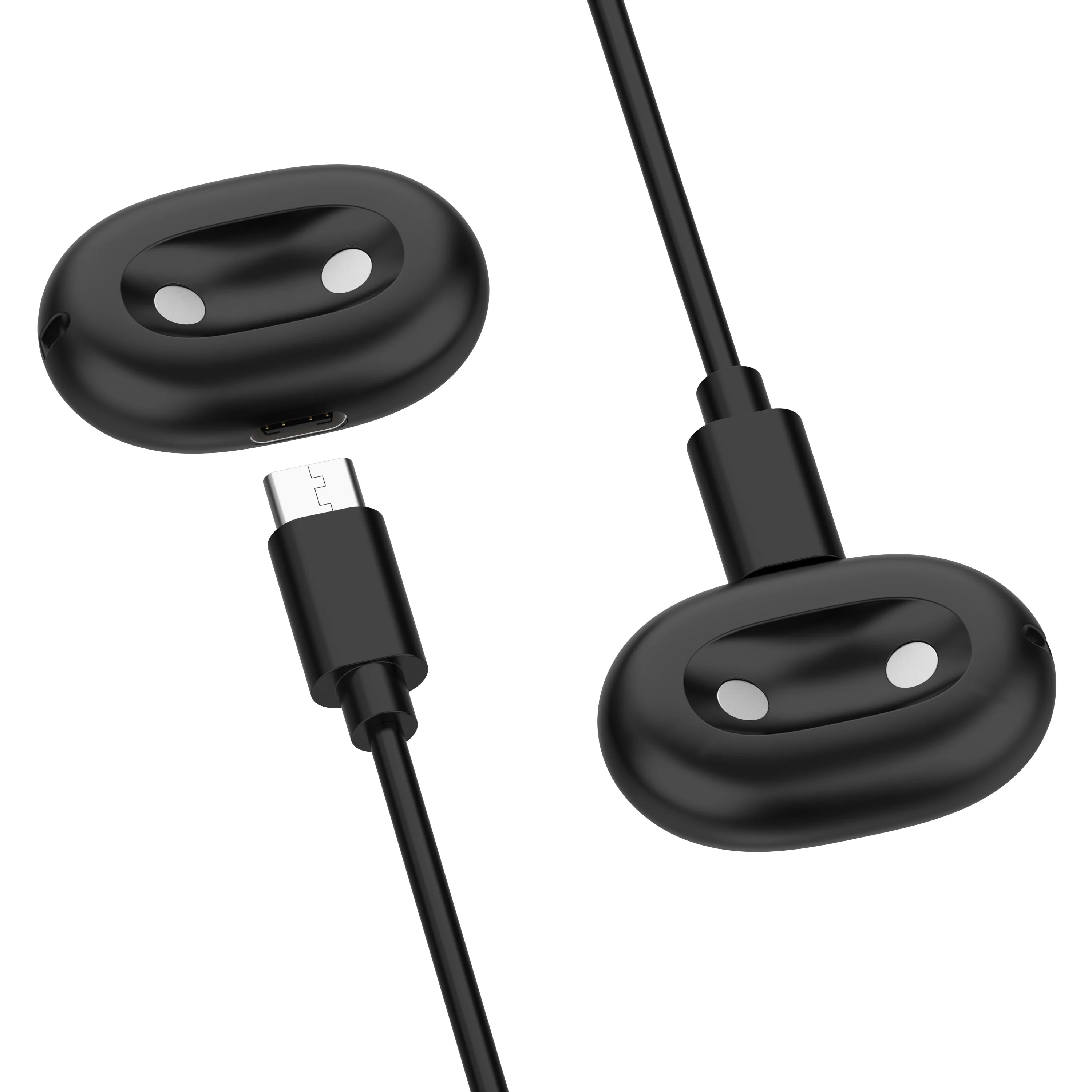Separable 2 in 1 Charging Dock & Cable for Google Pixel Watch 4, Anti Drop Stable Magnetic Watch Charger in Black White - view 5