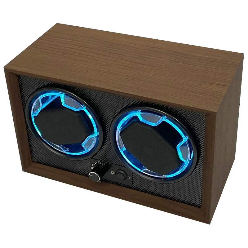 Luxury Wooden Watch Winder Box Automatic Usb Power Watch Box Suitable For Mechanical Watches Quiet Rotate Electric Motor Boxes A