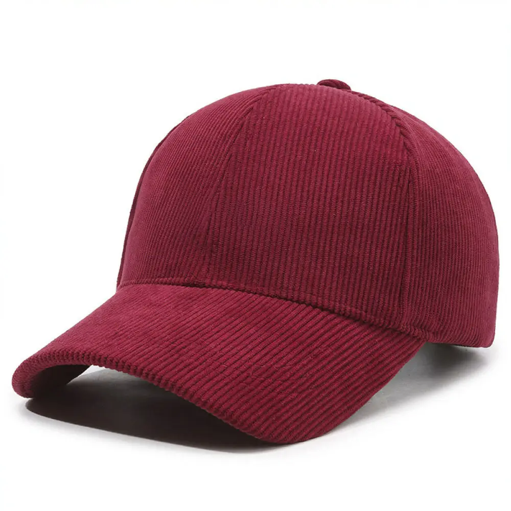 Unisex Baseball Cap Korean Fashion Letter Embroidery Hat Adjustable Autumn Winter Casual Sport Sunshade Retro Cap