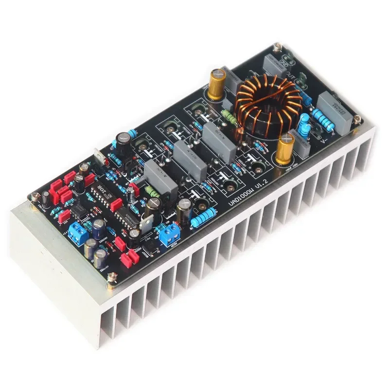 High Power Mono Class D Digital Amplifier Board UAD1000W Audiophile HiFi High Fidelity With Heat Sink