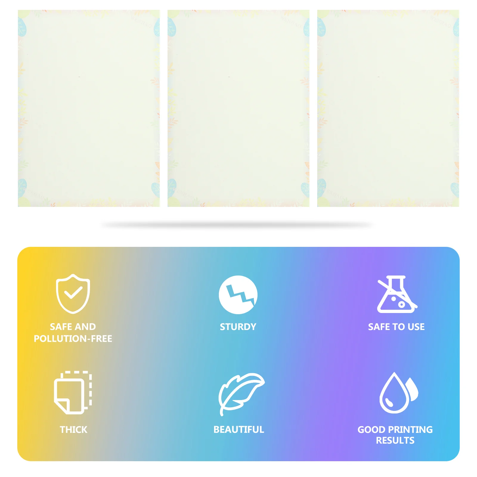 50 Sheets Printing Paper A4 Lace Computer Color Copy Painting 1 Pack (50pcs) DIY Delicate Craft Making