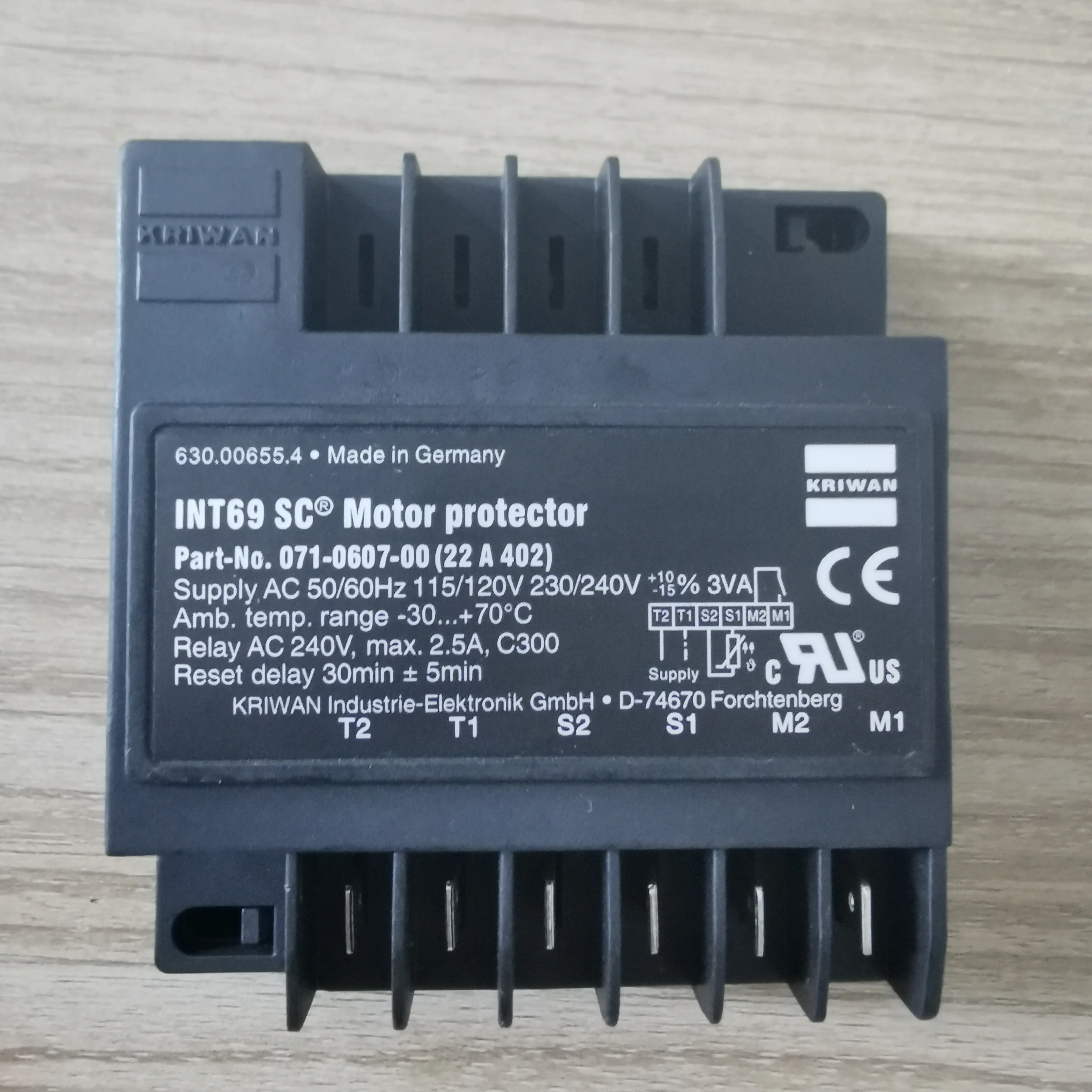 Original brand new  Electronic Motor Protector 41AA1606E Refrigeration Parts 50/60Hz 115 208/240V