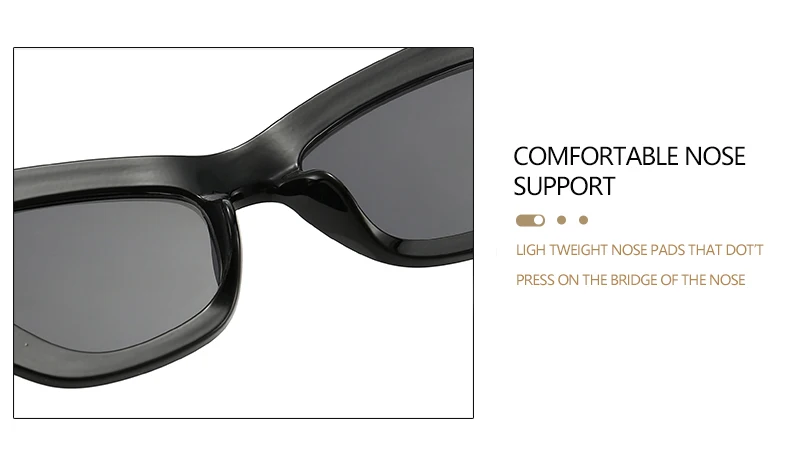 Neue Damen-Sonnenbrille mit Katzenohrenrahmen, prahlen Sie einen Vintage- und eleganten Stil. Die Katzenohr-Silhouette hilft, die Gesichtskonturen zu flachen 5262 – Detail 20