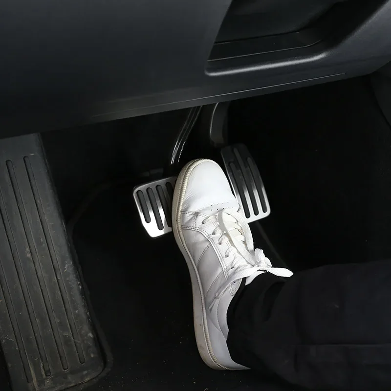 

Suetlcoity For Tesla Model Y 2020-21 Model 3 2017-21 Car Accelerator Brake Pedal Car Foot Pedal Pads Covers Car Accessories