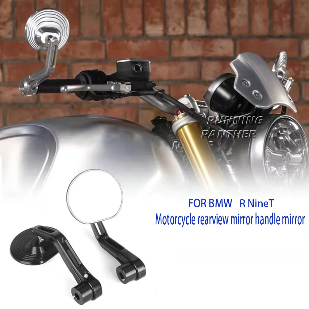 Motorcycle Mirrors HandleBar CNC Rear View Bar End Mirror For BMW R9T R NINET NineT Urban G/S RnineT Scrambler RNINET Pure 2020