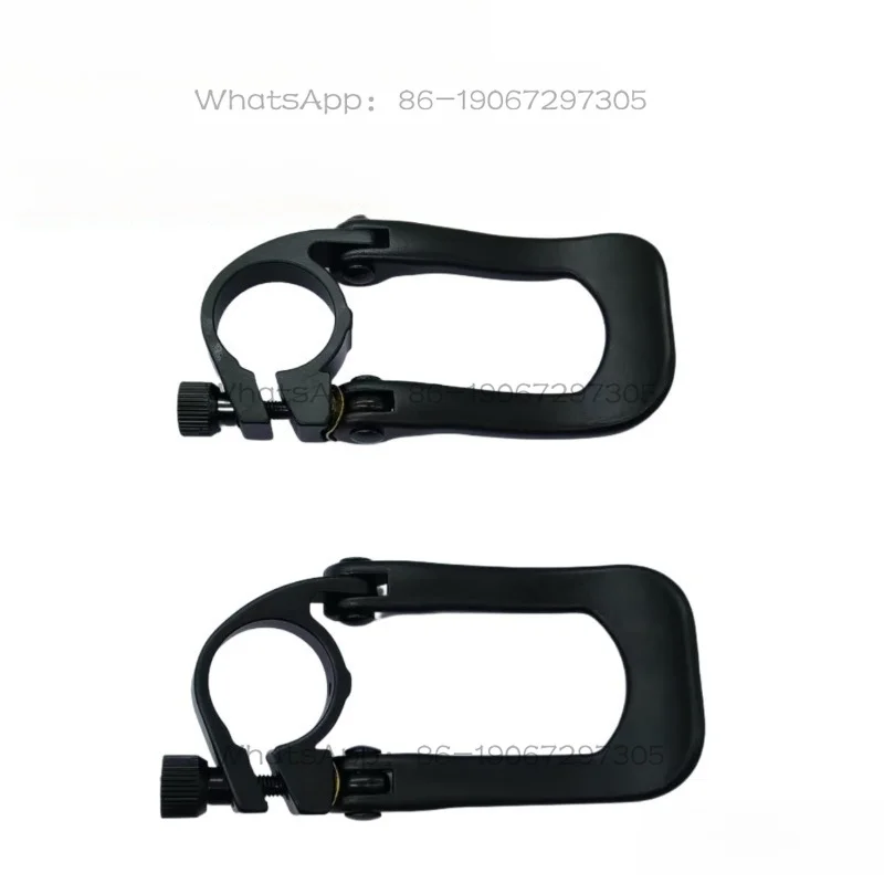 Aluminum Alloy Folding Seat Pipe Clamp 31.8/34 Quick Release U-shaped Pipe Clamp Lock Pipe