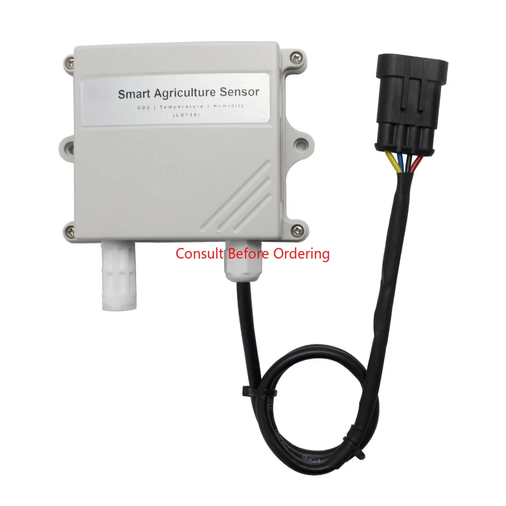 

IP65 Wall Mount Waterproof CO2 Temperature Humidity Transmitter Carbon Dioxide Detect Sensor CO2 Meter