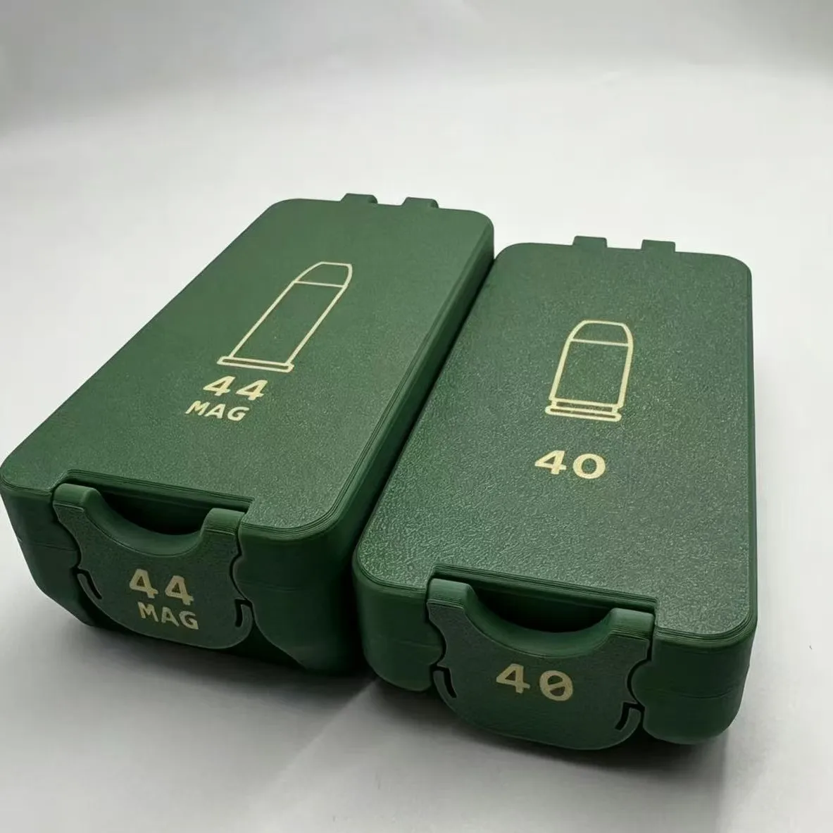 3D Printed .22LR Ammo Storage Box Mini Bullet Organizer Case Classified  Design Portable Pocket Size 9mm 308win Box  .45 ACP