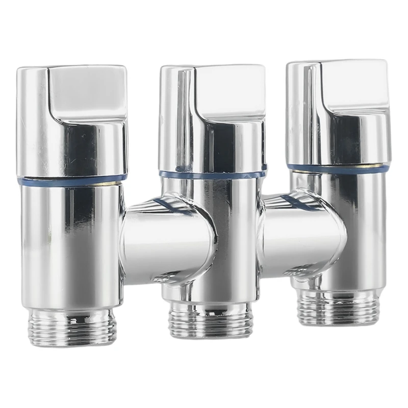 ABYL 3 Way Angle Valve Improve the Functionality of Your Home or Commercial Spaces with the Three Way Diverter Valve,A