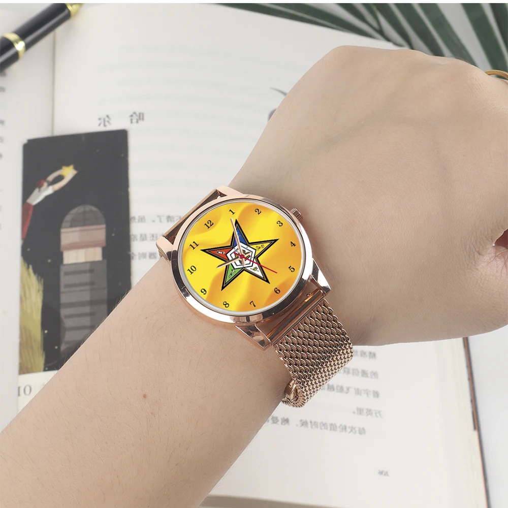 New Souvenir Gift Belt 45/38 mm Black Rose Gold Watch Universal for Men and Women Silver Bracelet Quartz Movement Watches Clock