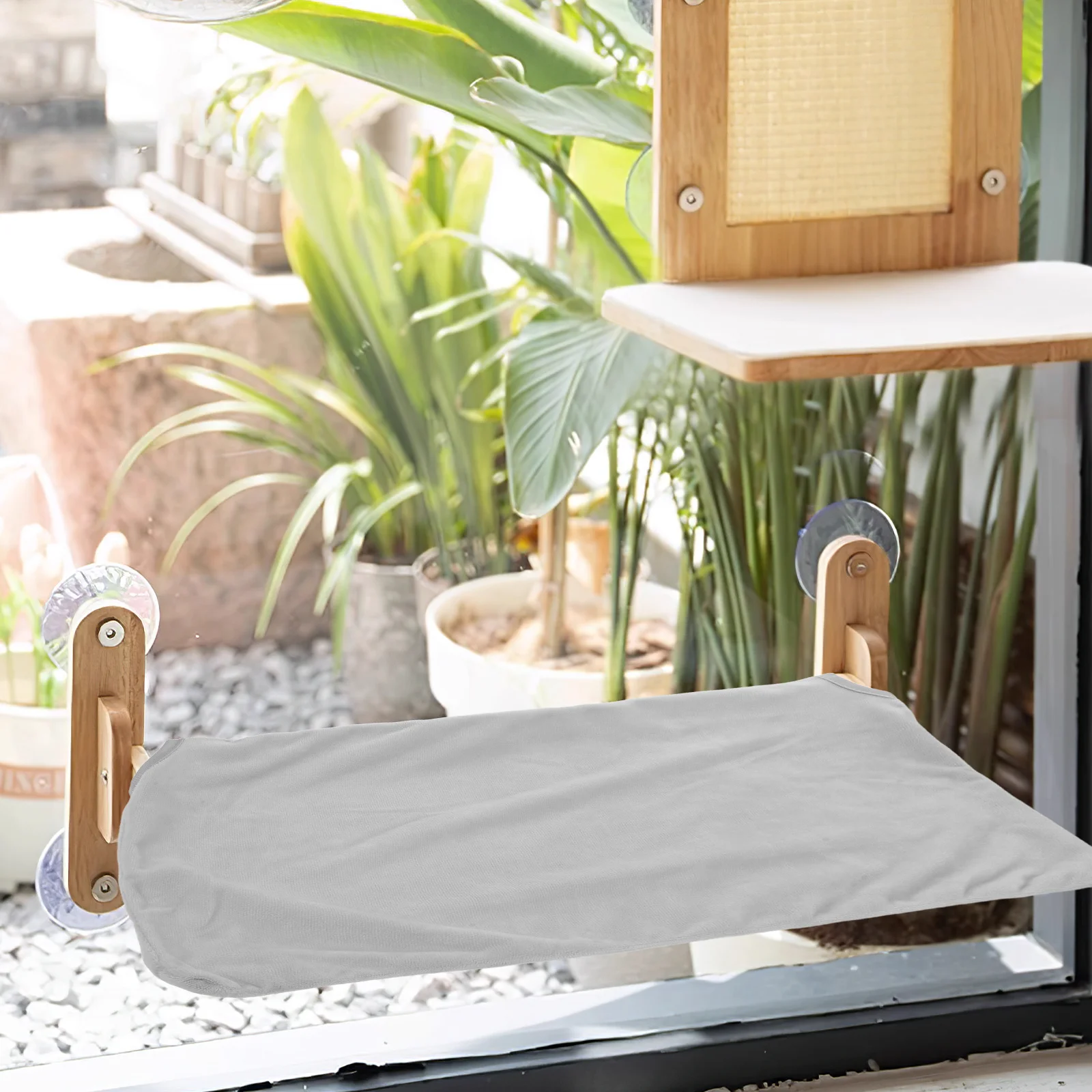 

Breathable Removable Cat Window Hammock Cover Replacement Zippered Washable Cat Bed Protector Slipcover Perch Accessory