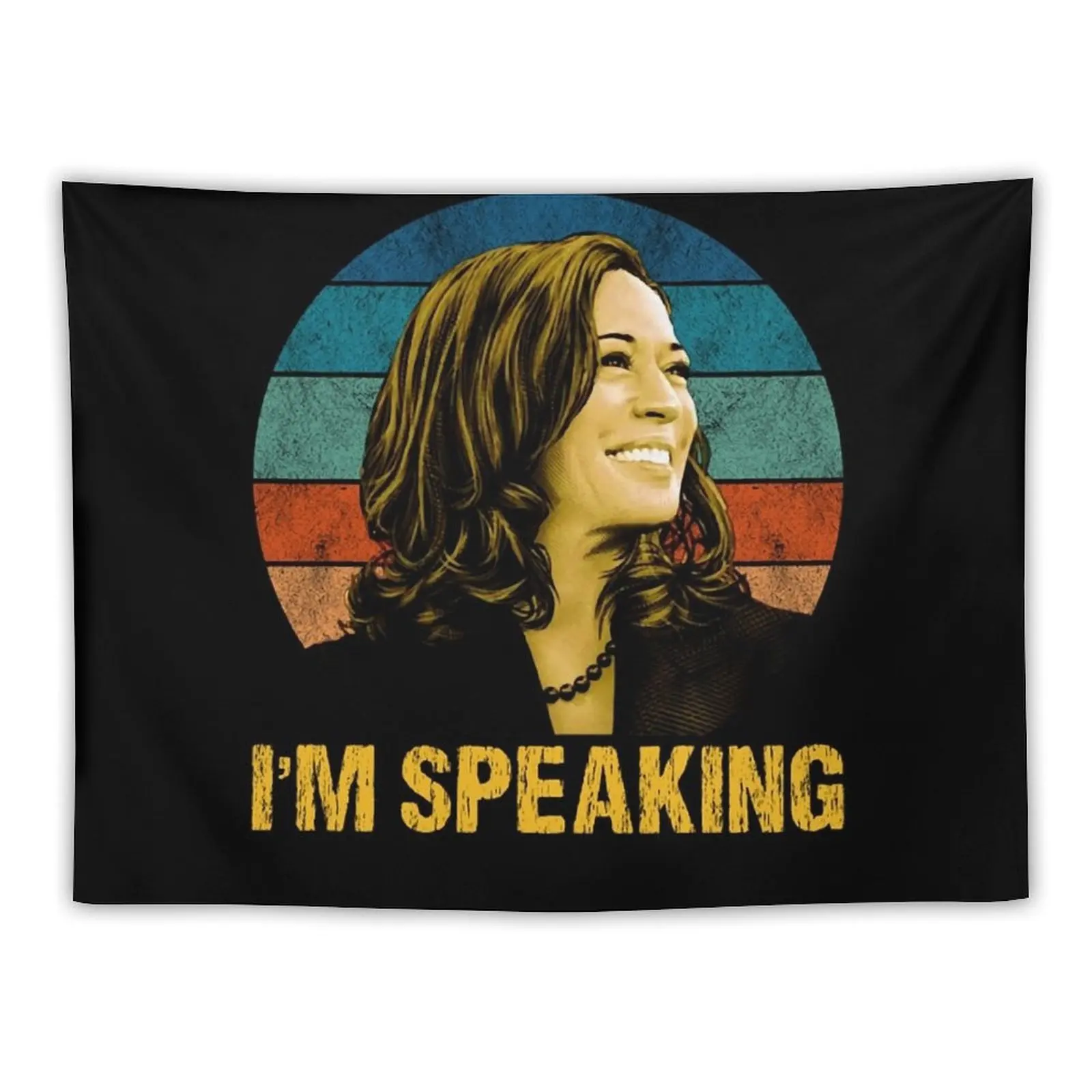 Kamala Harris I&39;m Speaking Tapestry Home And Comfort Decor Bedrooms Decorations Tapestry