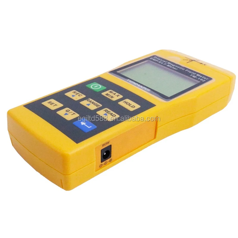 TM192 3 Axis Triaxis Gaussmeter EMF ELF Magnetic Field Meter