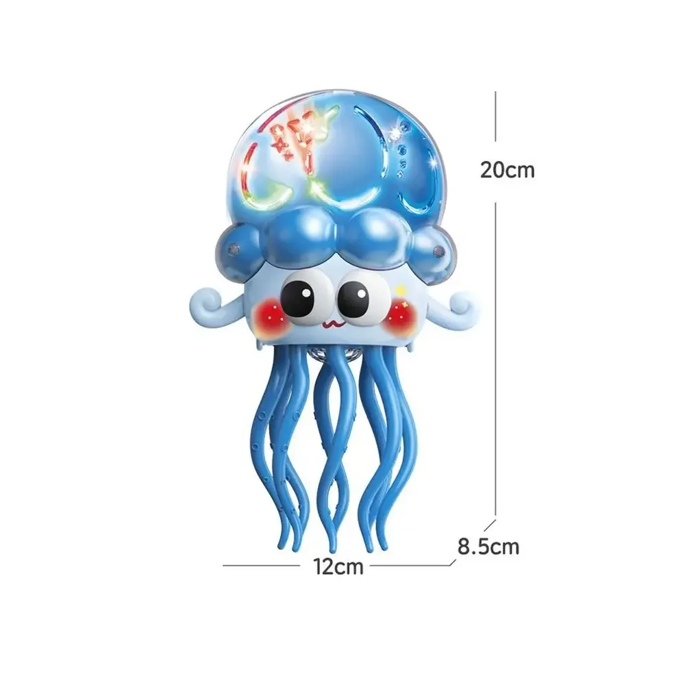 Best Selling Electric Quirky Dancing Jellyfish Toy with Swivel Obstacle Avoidance Lighting and Music Features Gift