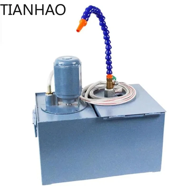 

Водяное охлаждение, интегрированный насос-бак, бесшумный, со встроенным фильтром, двойная амортизация, 220В/90Вт для токарных и фрезерных станков