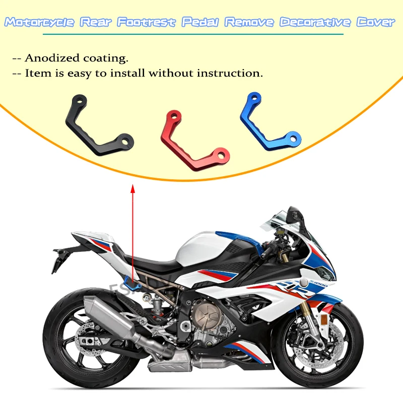 S1000RR Motorcycle Racing Hook Rear Subframe Tie Down Holder For BMW S1000R S1000 RR S 1000RR 2019 2020 2021 2022 2023 2024