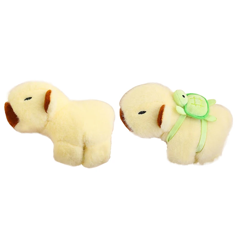 Muñeco de peluche Precioso capibara con mochila Anillo a presión Pulsera Slap Pulsera Juguete de peluche suave Regalos para niños