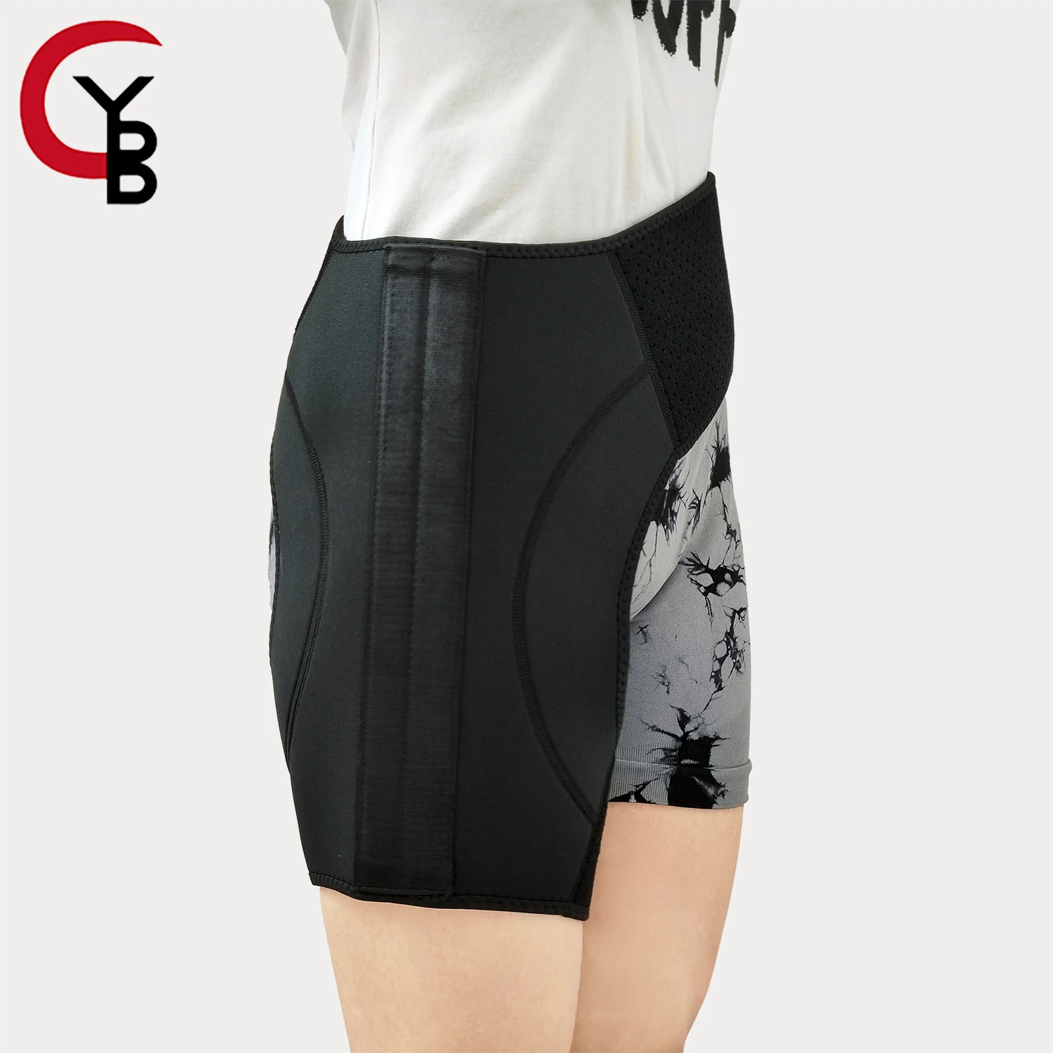

Groin Support /Thigh Support Compression Wrap, Adjustable Hip Joint Brace for Groin Muscle, Gym Exercise Fitness Training Sport