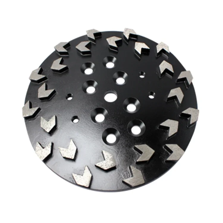 Europe Quality Polish Tools Concrete Floor Grinding Plate 250 Diamond Discs Grinding Wheels