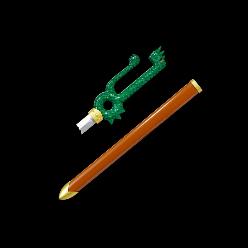 Meliodas Dragon Handle Broken Metal Sword, Anime Cosplay Prop, Collectible Ornament, Home Display Decoration Decor Gift