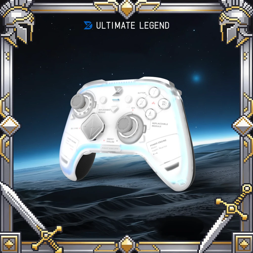 

ZD Ultimate Legend Improved Edition Game Controller Elite Modular Sensor 3Mode Wireless Gamepads For Phone NS PC TMR Joystick