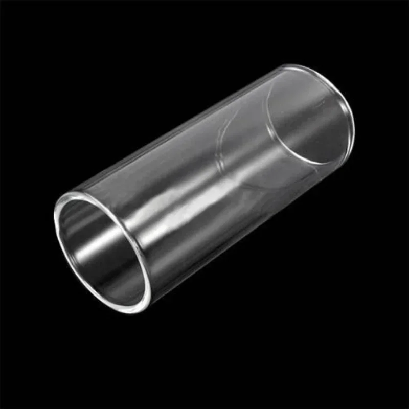 

New High Quality Electric Guitar String Plexiglass Resin Slide Glass Bottle Finger Tube Knuckle 60x22mm Clear Electric Guitars