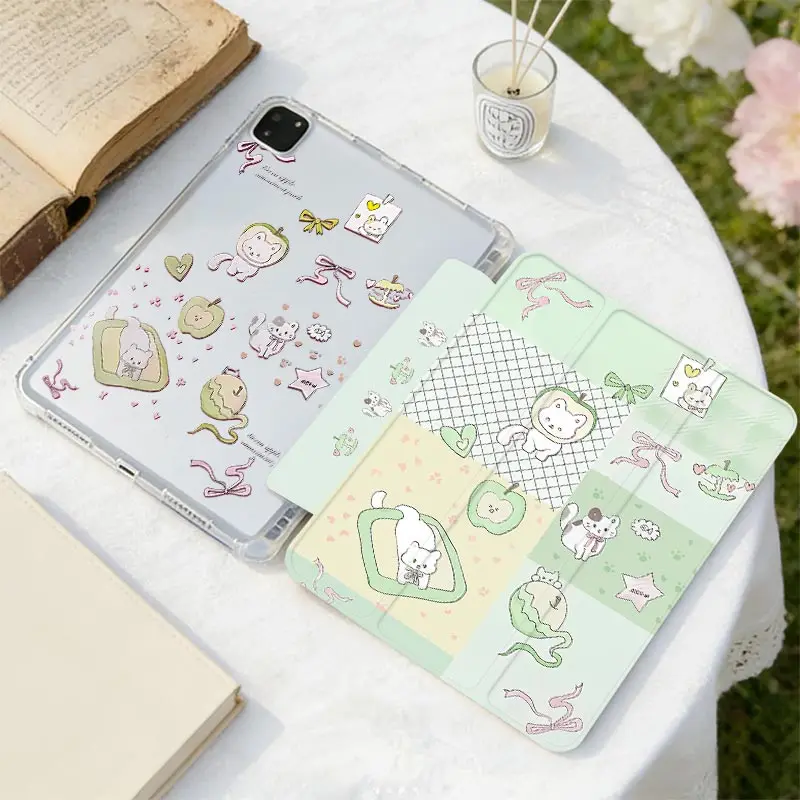 Tri-fold Protective Case For Tab A11 A9 8.7