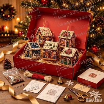 Christmas Cottage Pearl Kit 1