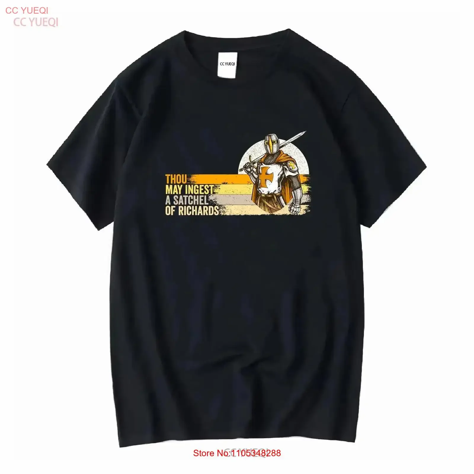 Thou May Ingest A Satchel Of Richards T Shirt vintage Washed Stretched Versatile graphic Soft Slightly Comfortable Breathable